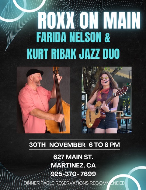 Farida Nelson Kurt Ribak Roxx poster