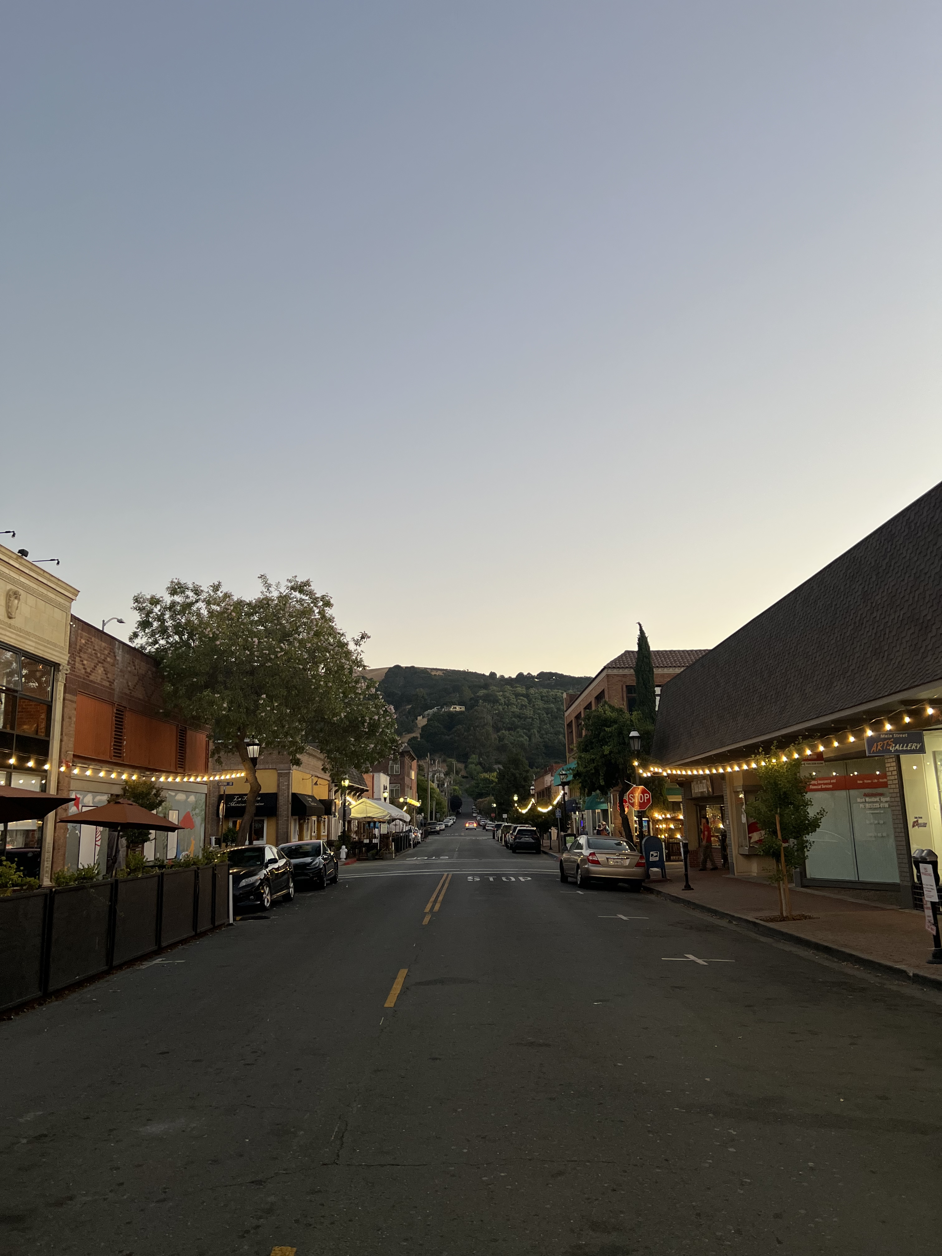 View of Main Street, Martinez